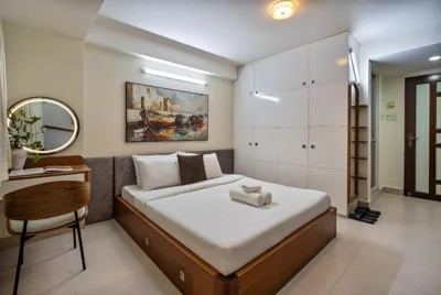 Queen Studio — Otis Apartment - 457 Trần Hưng Đạo - Rooftop Garden